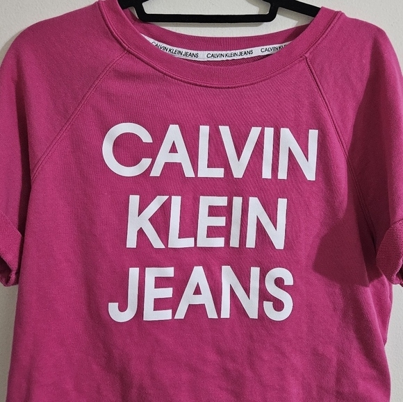 Calvin Klein Crop Sweatshirt - Picture 4 of 4